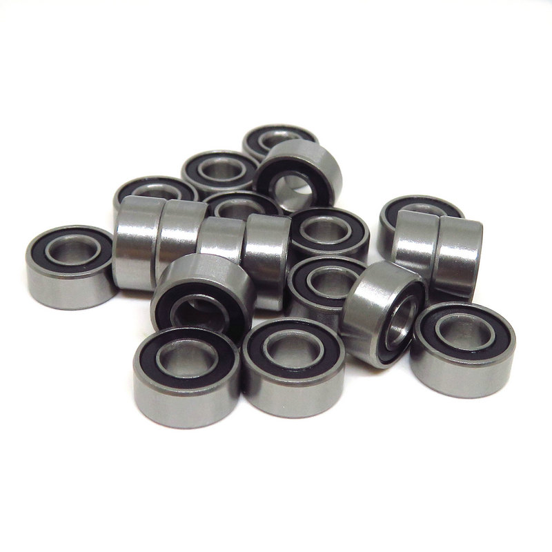 MR84 2RS ABEC-3 Miniature Ball Bearings 4*8*3 RC Bearings MR84-2RS Rubber Seals Bearing MR84RS